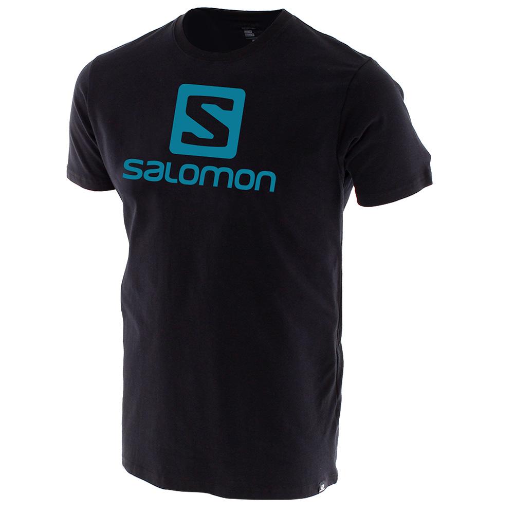 Salomon Israel ACHIEVE SS B - Kids T shirts - Black (PZKS-92085)